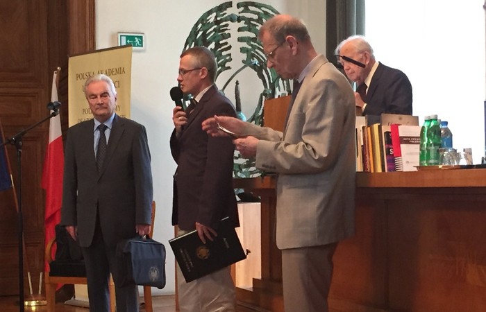 MUG researcher awarded by the Polish Academy of Arts and Sciences