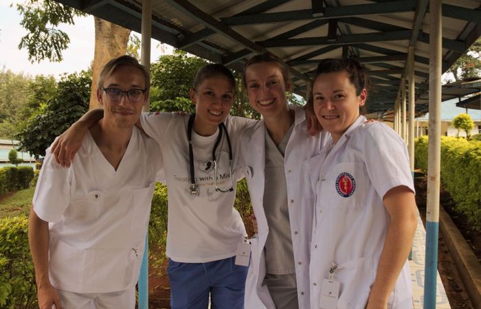 The MUG’s students in Kenya