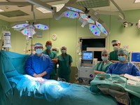 The operational team: Professor P. Czauderna, Professor T. Jastrzębski, J. Suszek M.A., M. Bielewicz M.D., H. Garnier M.D., M. Murawski Ph.D, A. Raczkowska M.A., M. Kamińska M.A.