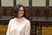 Prof. Adriana Zaleska-Medynska, director of Daniel Fahrenheit Union of Universities in Gdańsk, photo Krzysztof Krzempek GUT