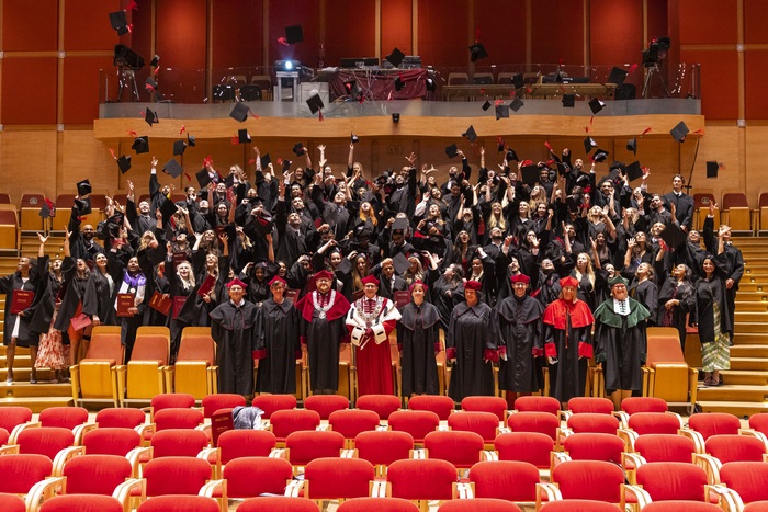 English Division medical students' graduation ceremony; photo: Paweł Sudara/MUG